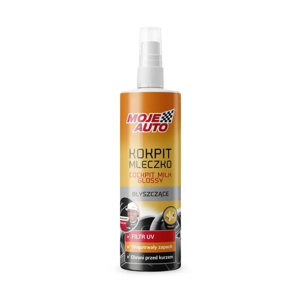 Dressing pentru interior lucios aroma de vanilie, MOJE AUTO 300ml