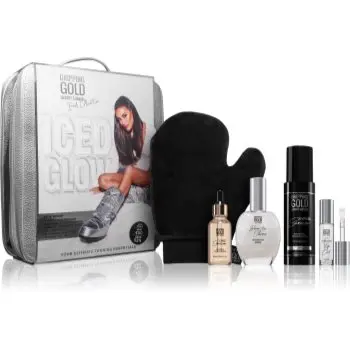 Dripping Gold Iced Glow set cadou corp si fata