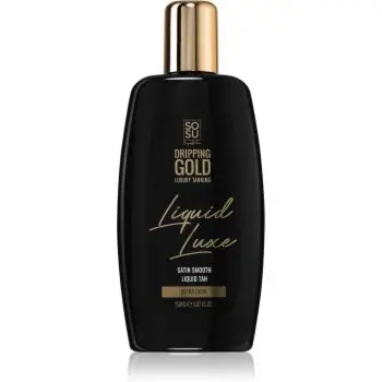 Dripping Gold Luxury Tanning Liquid Luxe apa de auto-bronzare pentru corp