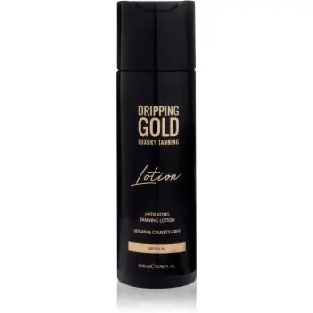 Dripping Gold Luxury Tanning Lotion lotiune hidratanta pentru bronzare pentru un bronz intens