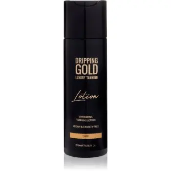 Dripping Gold Luxury Tanning Lotion lotiune hidratanta pentru bronzare pentru un bronz intens