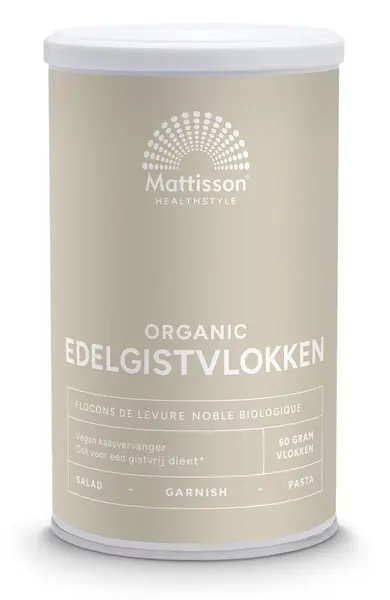 Drojdie nutritivă cu vitamine В, 60 g, Mattisson Healthstyle