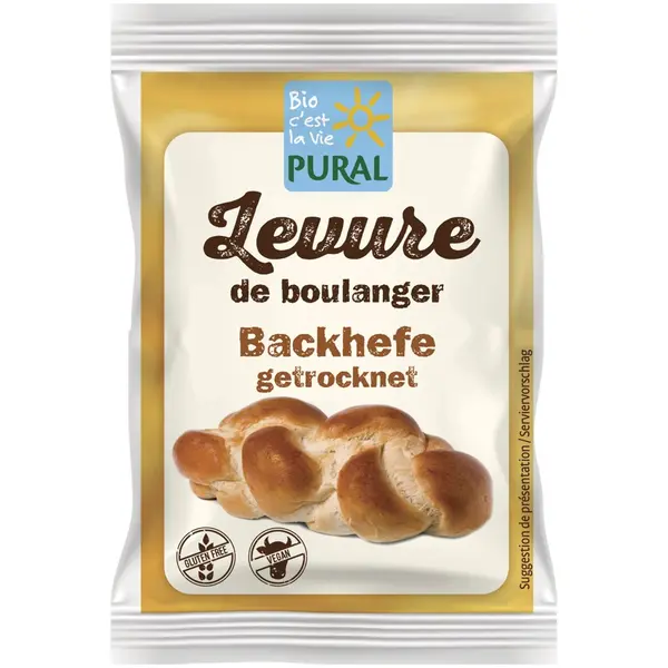Drojdie vegana fara gluten, eco - 9 g