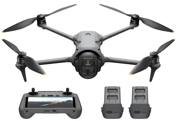 Dronă DJI - Mavic 4 Pro Fly More Combo, RC 2, gri
