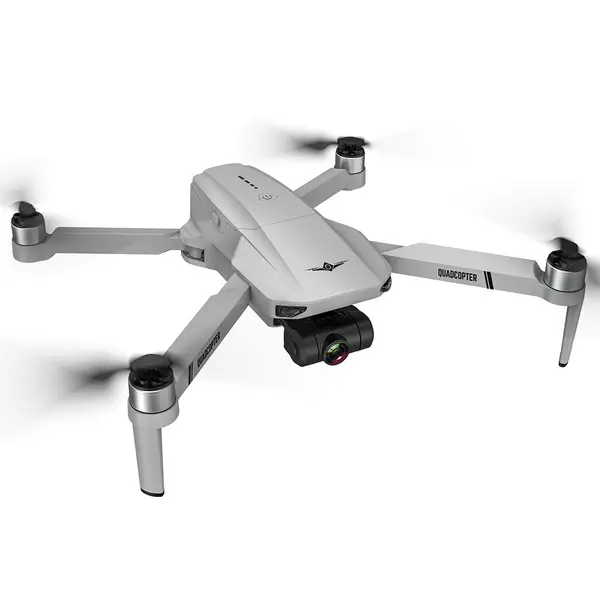 Drona KF102, dual camera 6k 4K HD 5G WIFI GPS FPV, stabilzator pe 2 axe, control gesturi, pozitionare optica, capacitate baterie: 7.4V 2200 mAh, distanta maxima de control 1200 m, autonomie zbor ~ 25 de minute