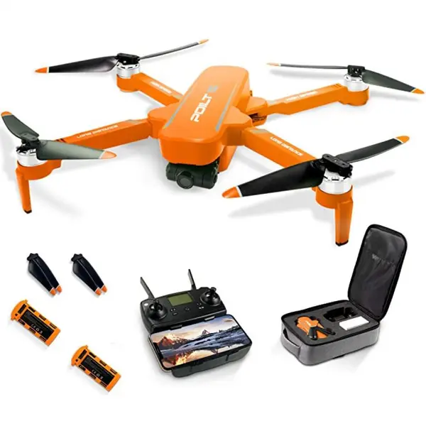 Drona profesionala JJRC X17, 6K 5G GPS, camera 6K ESC HD, GPS, Follow Me, buton de Return To Home, 2 baterii 11.1V 2850 mAh, stabilizator 2 axe, autonomie zbor ~ 28 de minute