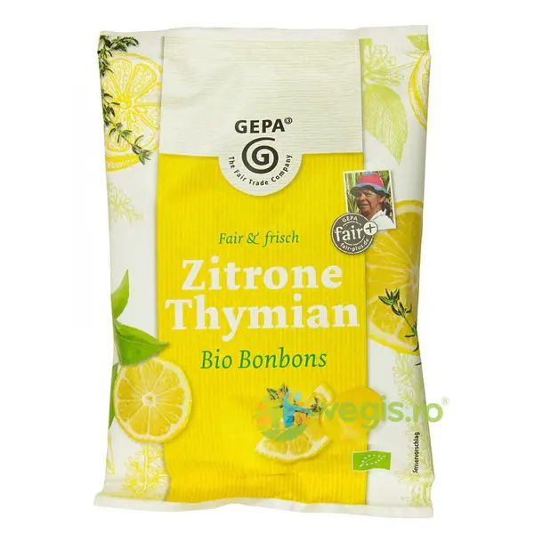 Dropsuri cu Lamaie si Cimbru Ecologice/Bio 100g