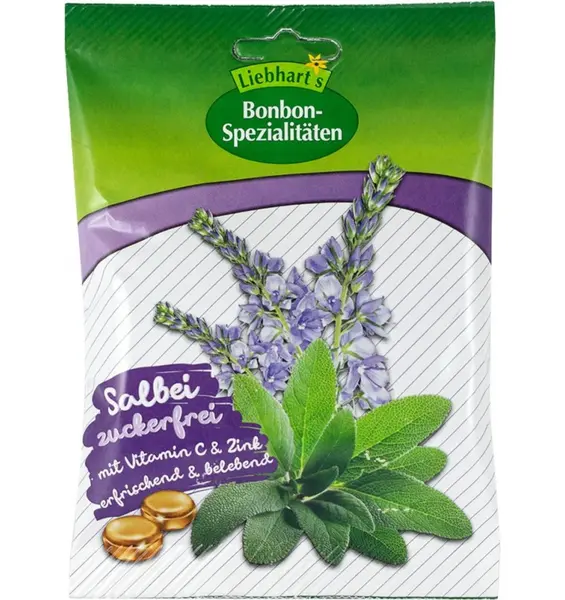 Dropsuri cu salvie, fara zahar, 50 g