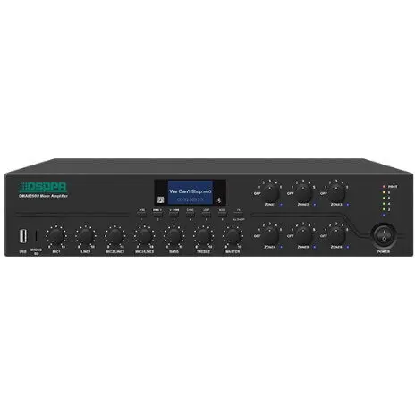 DSPPA Amplificator Mixer digital DSPPA DMA6350U, 350W, cu 6 zone si statie de paging la distanta