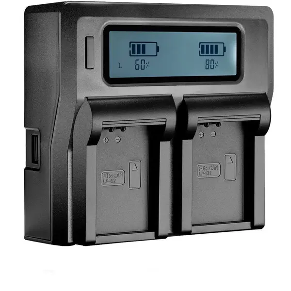 DSTE Incarcator Dste LCD dual LP-E12 compatibil Canon