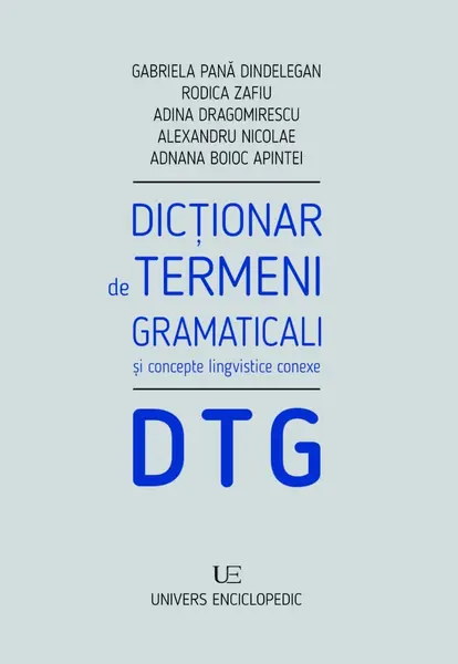 DTG - Dictionar de termeni gramaticali