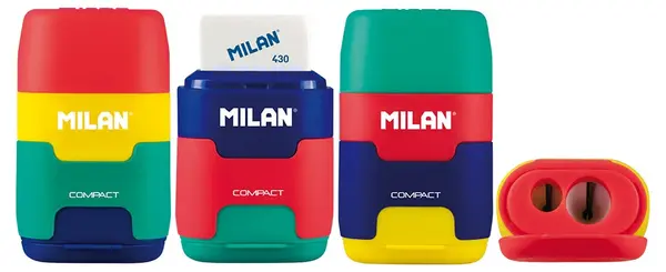 Dublu ascuțitor cu radier Milan Compact Mix - Asortiment