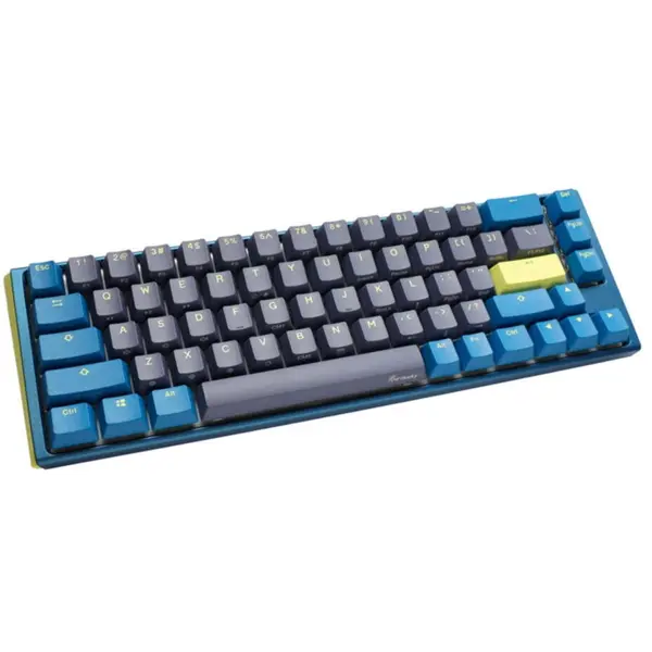 DUCKY Tastatura gaming Ducky One 3 Daybreak SF, iluminare RGB, switch-uri MX-Speed-Silver, Albastru
