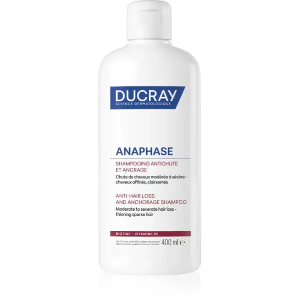 Ducray Anaphase+ Anti-Hair Loss Anti-Thinning Shampoo Șampon pentru fortificare și revitalizare impotriva caderii parului 400 ml