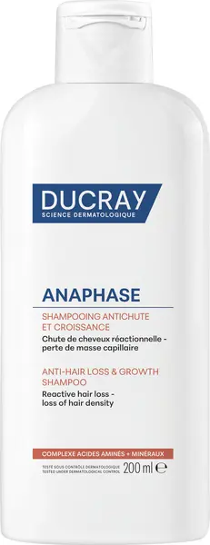 Ducray Anaphase Șampon împotriva căderii părului și pentru creștere, 200 ml