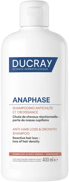 Ducray Anaphase Șampon împotriva căderii și creșterii părului, 400 ml