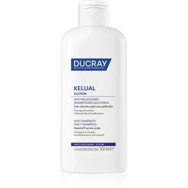 Ducray Kelual Elution Anti-Dandruff Daily Shampoo șampon echilibrator pentru scalp sensibil 200 ml