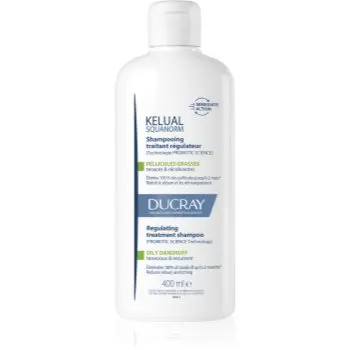 Ducray Kelual Squanorm Regulating Treatment Shampoo Oily Dandruff șampon pentru par gras si cu matreata