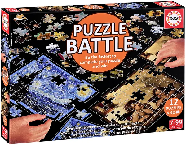 Duel puzzle Educa din 12 x 42 piese - Artă