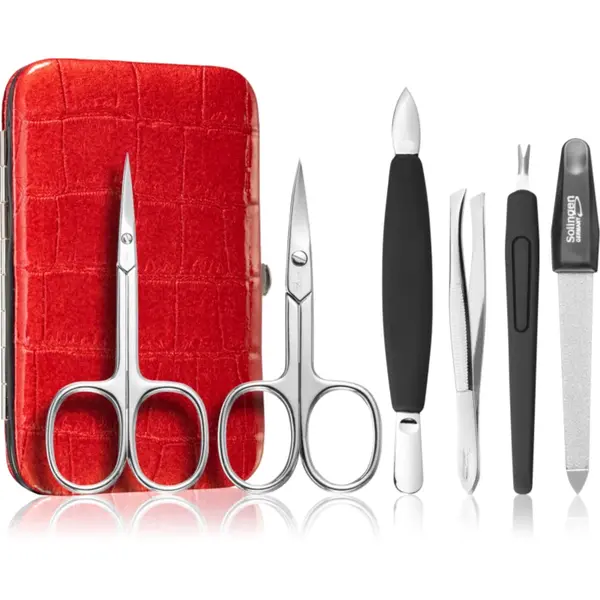 DuKaS Premium Line Solingen 126 Set de manichiură Red