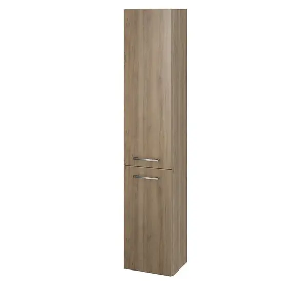 Dulap baie suspendat 2 usi, 150 cm, nuc, Cersanit Lara
