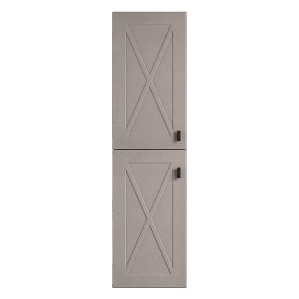 Dulap baie suspendat Bari 35x130 cm crem
