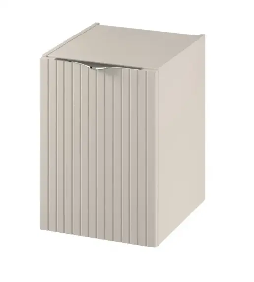 Dulap baie suspendat cu usa, 40 cm, casmir mat, MDF, Cersanit Tirso