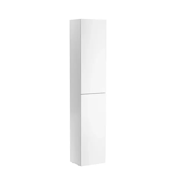 Dulap baie suspendat Gala Daily, 2 usi, 150 cm, alb lucios