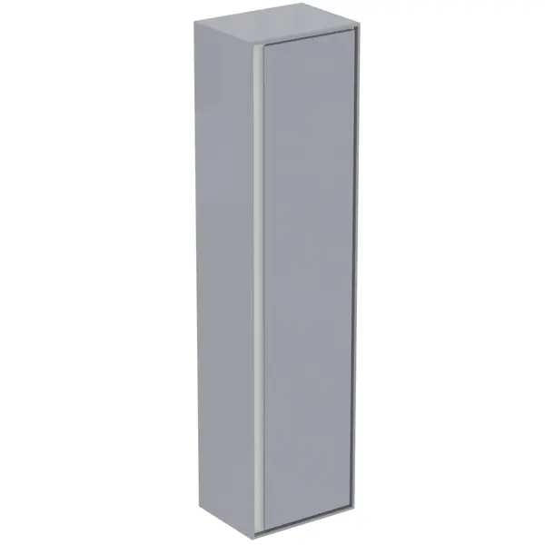 Dulap baie suspendat Ideal Standard Connect Air, 160 cm, o usa, gri deschis lucios