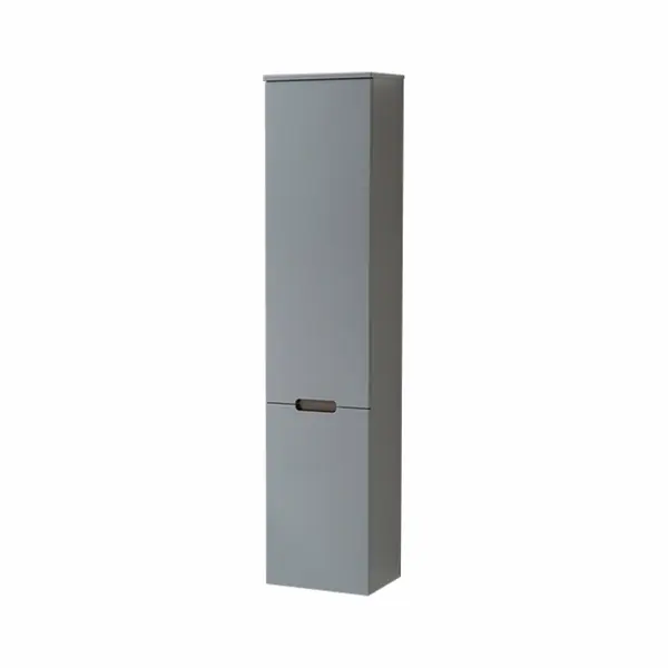 Dulap baie suspendat Irmak gri 35x160 cm