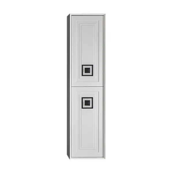 Dulap baie suspendat Riga alb 35x140 cm