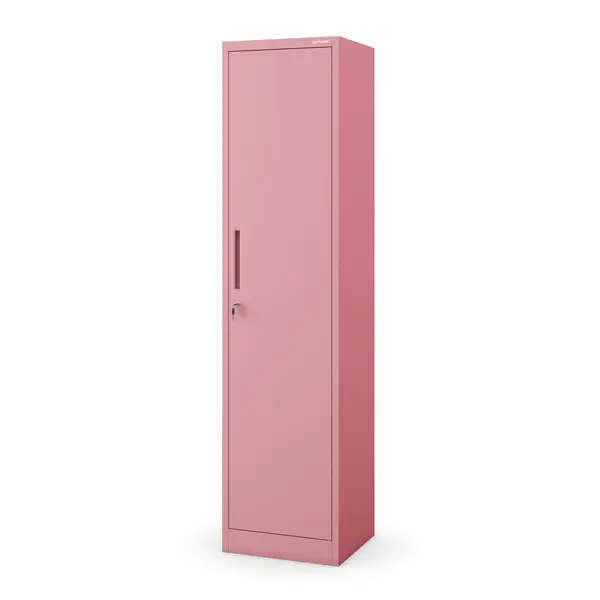 Dulap birou inalt ALEX, 450 x 1850 x 400 mm, Fresh Style: roz pudra Dulap birou înalt ALEX, 450 x 1850 x 400 mm, Fresh Style: roz pudră