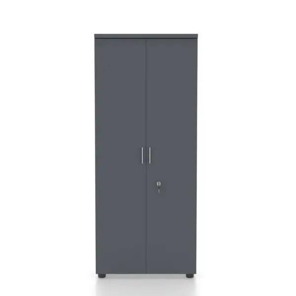Dulap birou STANDARD 80 x 40 x 192 cm PAL 2 usi antracit Dulap birou STANDARD 80 x 40 x 192 cm PAL 2 usi antracit
