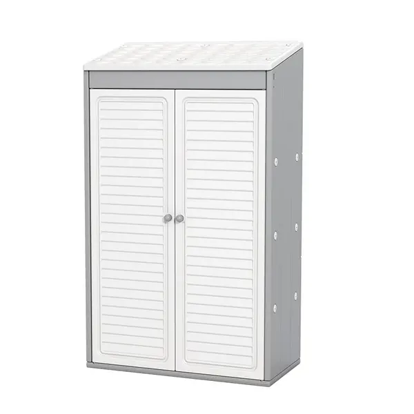 Dulap casuta Nichiduta Tool House Gri dimensiune 85 x 46 x 142 cm