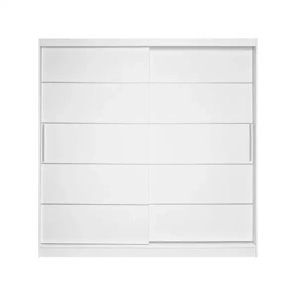 Dulap CORFU 03, usi glisante, alb, 200x60x200 cm