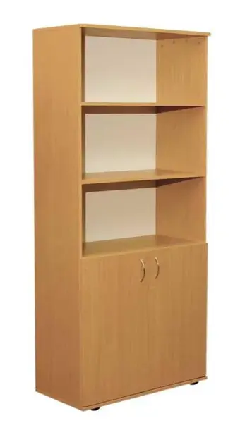 Dulap cu rafturi 2 usi inferioare tip biblioteca 802 x 403 x 1816 mm Dulap cu rafturi 2 usi inferioare tip biblioteca 802 x 403 x 1816 mm
