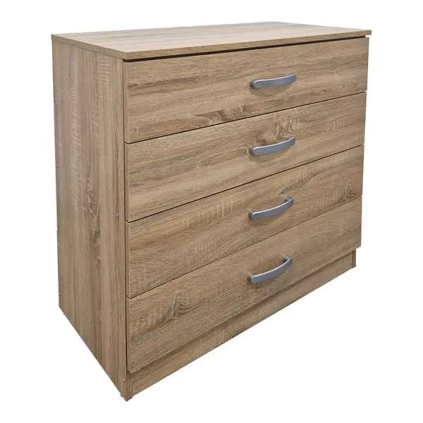 Dulap cu sertare, Athos, Stejar, 80x40x79 cm