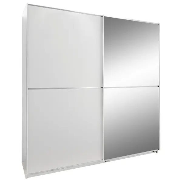 Dulap Cu Uși Culisante, 135/198/64 cm, alb