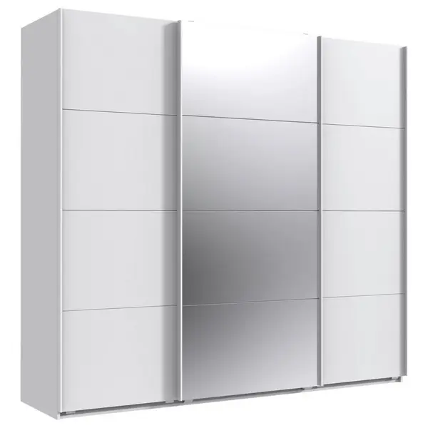 Dulap Cu Uși Culisante, 225/208/64 cm, alb