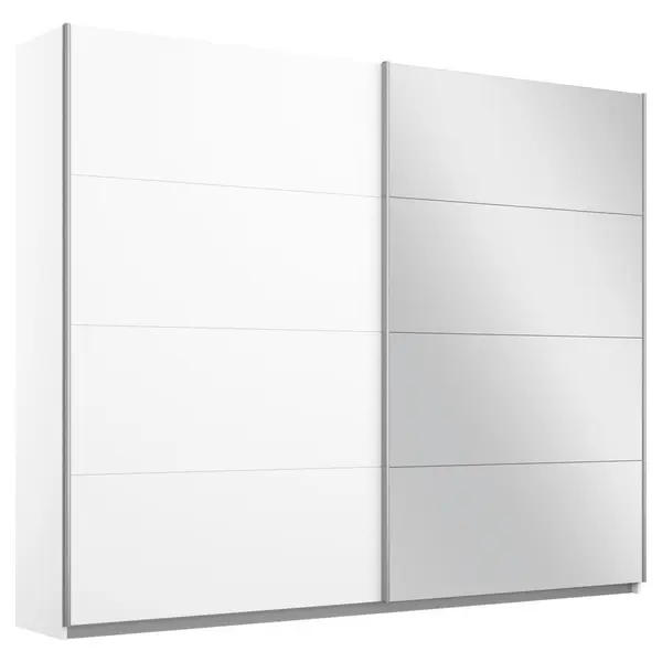 Dulap Cu Uși Culisante, 226/230/62 cm, alb