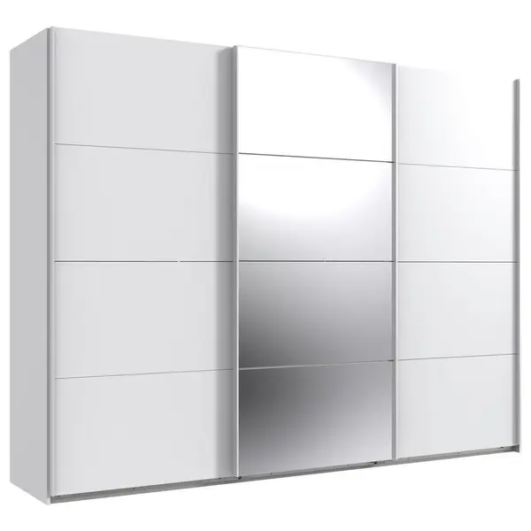 Dulap Cu Uși Culisante, 270/208/64 cm, alb