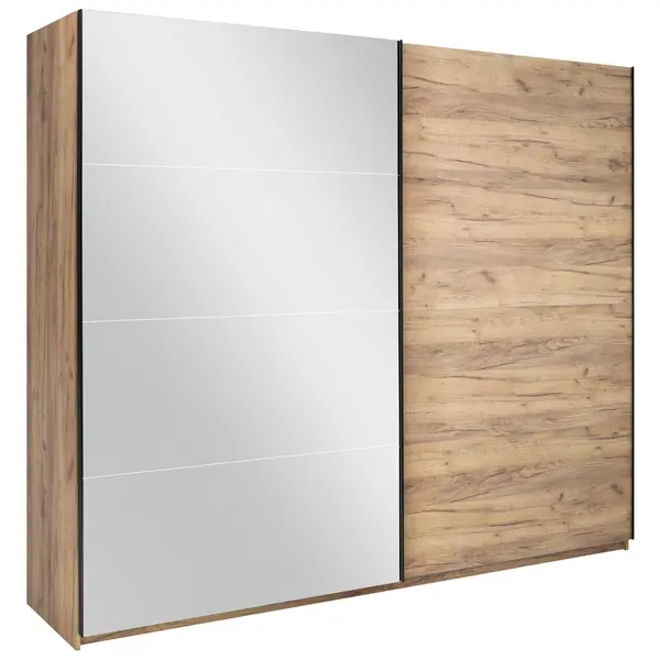 Dulap Cu Uși Glisante, 250/210/62 cm, culoare lemn stejar