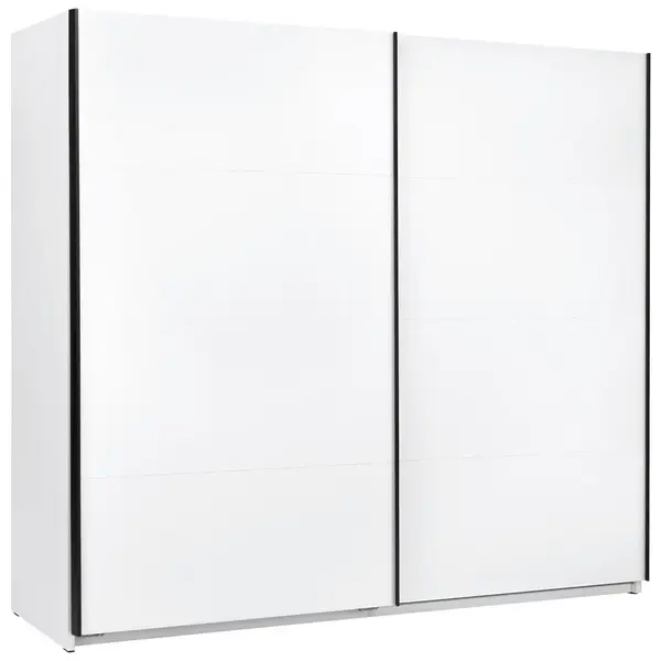Dulap Cu Uși Glisante, 250/211,5/61,5 cm, alb