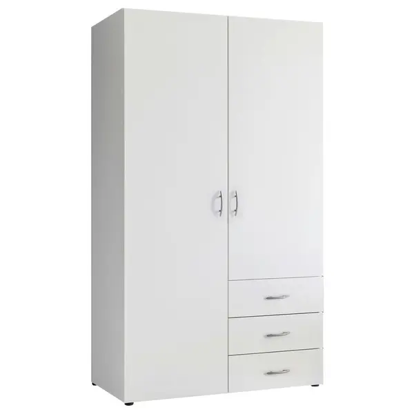 Dulap Cu Uși Rotative, 101/176/51,3 cm, alb