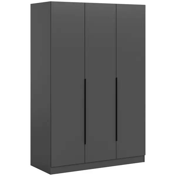 Dulap Cu Uși Rotative, 120/181/52 cm, antracit
