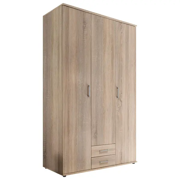 Dulap Cu Uși Rotative, 120/196/54 cm, stejar Sonoma