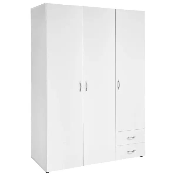 Dulap Cu Uși Rotative, 121/177/52 cm, alb