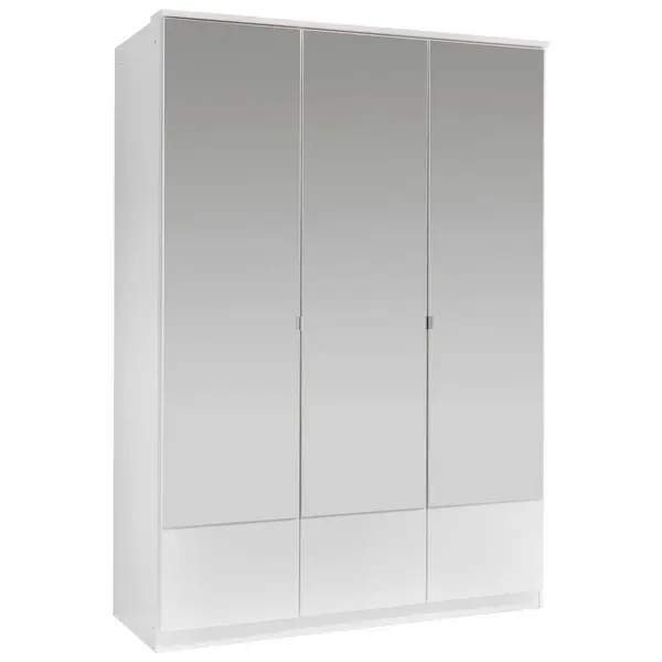 Dulap Cu Uși Rotative, 135/199/58 cm, alb
