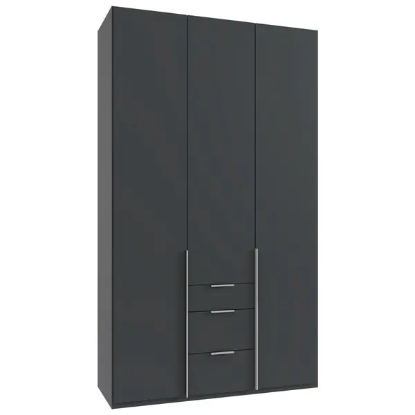 Dulap Cu Uși Rotative, 135/236/58 cm, grafit