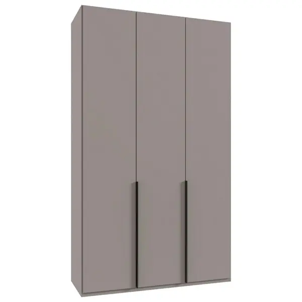 Dulap Cu Uși Rotative, 135/236/58 cm, gri, sahara